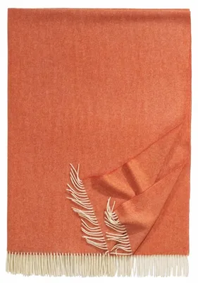 Produktbild von EAGLE PRODUCTS Schurwoll Plaid Boston orange 130x200