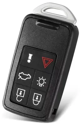 Produktbild von Techstar-Autoschlüsselgehäuse für Volvo mit 6 Tasten, kompatibel mit S60, S80, V70, XC60, XC70