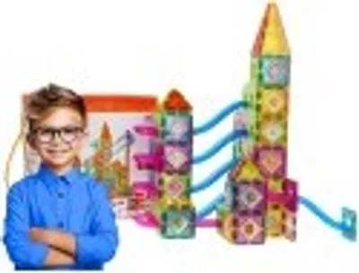 Image de cLOCKS magnétiques CONSTRUCTIVE CLOCKS castle ball track 226 el.