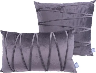 Produktbild von Dekokissen Paulina 100 2er-Set Graphit