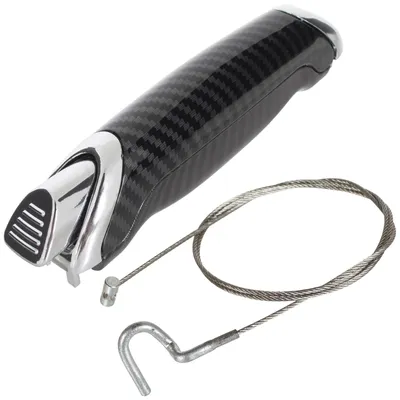 Produktbild von Ford Galaxy 06-15 CARBON Handbremshebel-Reparatursatz (Griff) + Handbremsschloss-Entriegelungskabel 2 Stück. KPL