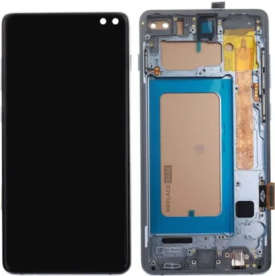 Obrázok produktu pre LCD displej a dotykové sklo, náhradný displej pre Samsung Galaxy S10 Plus (SM-G975) (Incell) s rámom, náhradné diely pre smartfón