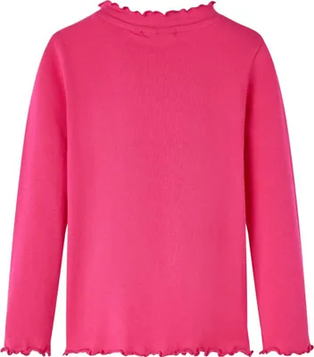 Produktbild von vidaXL Kinder-Langarmshirt Knallrosa 116