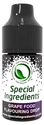 Productafbeelding van Speciale ingrediënten: Aroma druppels Traube, 30 ml. Hoogwaardige voedingsaroma's, smaakdruppels voor het bakken, bereiden van gerechten en het toevoegen aan dranken