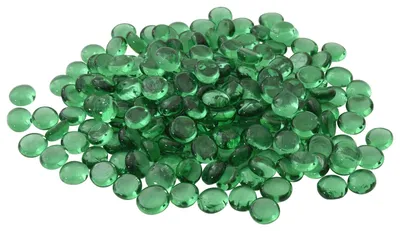 Produktbild von Glasnugget 17-19 mm Grün Glas