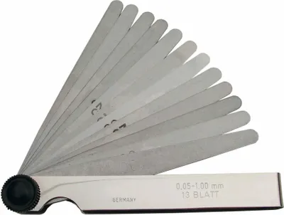 Obrázok produktu pre Meradlo Dönges, 26 listov, 0,03 - 1,00 mm (sada meradiel)