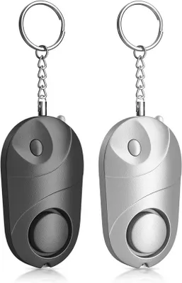 Immagine prodotto di Allarme di sicurezza personale compatto nero-argento