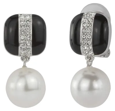 Produktbild von Traveller Ohrclip Damen Rhodiniert Perle 114224