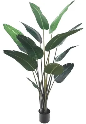 Productafbeelding van Solidchoice - Kunstplant in Pot voor Binnen met Grote Decoratie