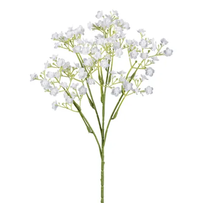 Produktbild von GASPER Schleierkraut - Gypsophila Weiß 48 cm - Kunstblumen