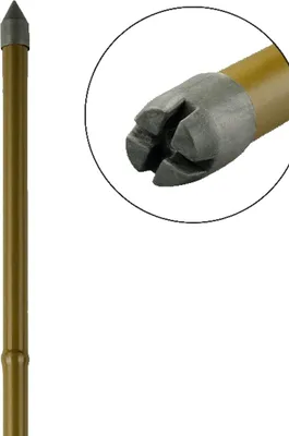 Image de Tuteur Garden TY 11/1500 mm, acier/plastique, marron, de support pour plantes et tomates