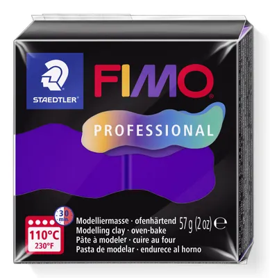 Produktbild von STAEDTLER FIMO professional 8040 ofenhärtende Modelliermasse Einzelprodukt, 57g, lila