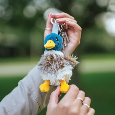 Produktbild von Duck Plush Keyring Ente