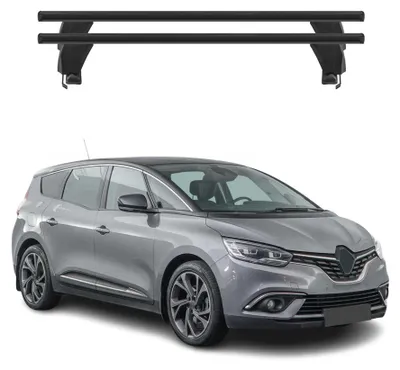 Obrázok produktu pre Menabo strešný nosič pre Renault Grand Scenic mk4 2017-2022 50 kg hliník čierny 2x, Obrázok generovaný UI