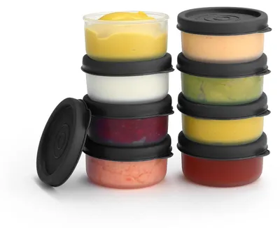 Aufbewahrungsbehälter 8er-Set, 1,3 oz, BPA-frei, auslaufsicher