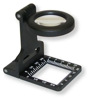 Produktbild von Carson Lupe Metal Fadenzähler 6x