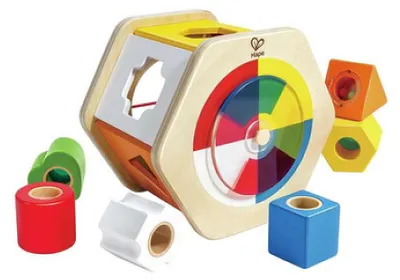 Image de Hape Trieur de formes et couleurs en bois