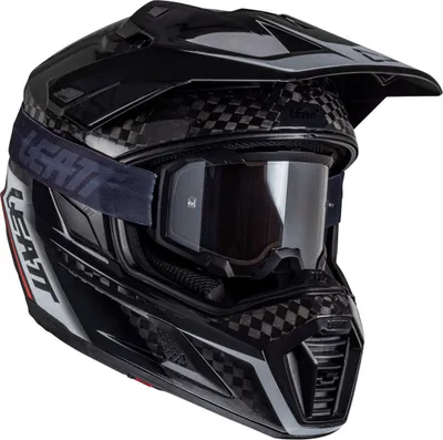 Produktbild von Leatt Helm Kit ADV 9.5 V25 schwarz-weiss-rot XL