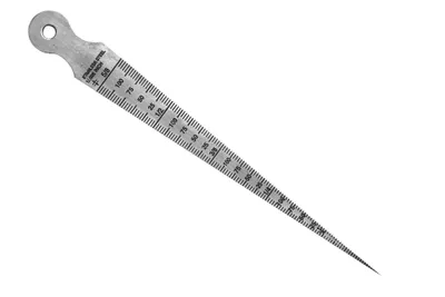 Produktbild von PAULIMOT Lochlehre metrisch / zoll, 1 - 16 mm