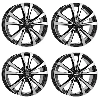 Produktbild von 4 Rial Felgen M12 7.5x18 ET49 5x112 SWFP für MERCEDES-BENZ A B C CLA GLA GLB