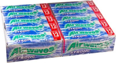 Produktbild von Wrigley | Airwaves Strong, Kaugummi, 30 x 12 Dragees