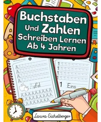Obrázok produktu pre Buchstaben Und Zahlen Schreiben Lernen Ab 4 Jahren