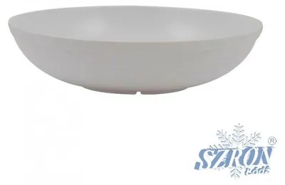 Produktbild von Szron Große Salatschüssel aus Melamin, 31 cm, Weiß