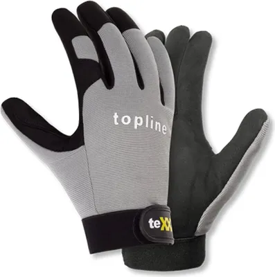 Imagen del producto de Guante de imitación de cuero teXXor Topline, color Fresno, gris/, modelo 7