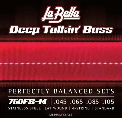 Produktbild von La Bella 760FS-M Saiten für E-Bass