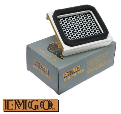 Imagen del producto de Filtro de aire Emgo HFA2503 para Kawasaki GPZ500 S, modelos de 1987 a 2003, equivalente a la pieza OEM 11013-1155/1252