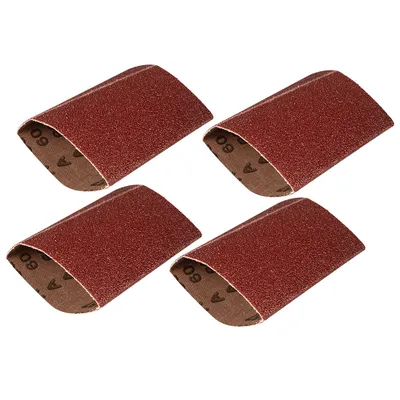Imagen del producto de Lija P60 para pulidora, modelo 58GE137, paquete de 4 unidades.