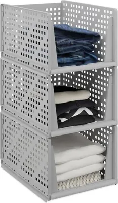 Immagine prodotto di Confezione da 3 organizer per armadio