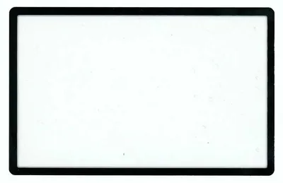 Produktbild von Frontscheibe für oberes Display kompatibel für Nintendo NEW 3DS XL, Farbe:Schwarz