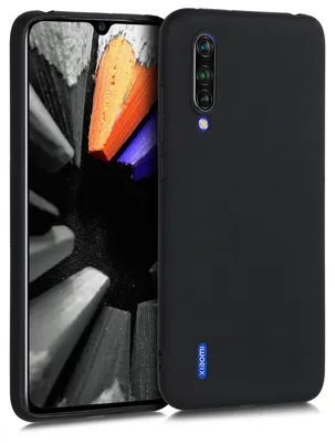 Produktbild von kwmobile Handyhülle für Xiaomi Mi 9 Lite Hülle - TPU Case - Kabelloses Laden - Schutzhülle Cover in Schwarz matt
