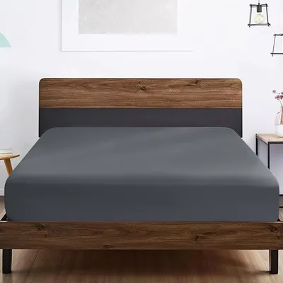 Image de Drap-housse de 30 cm, qualité supérieure, en microfibre