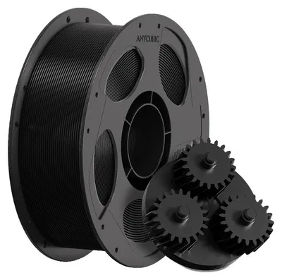Zdjęcie produktu dla Filament do drukarek 3D, odporny na uderzenia, odporny na wysokie temperatury, 1 kg, CZARNY