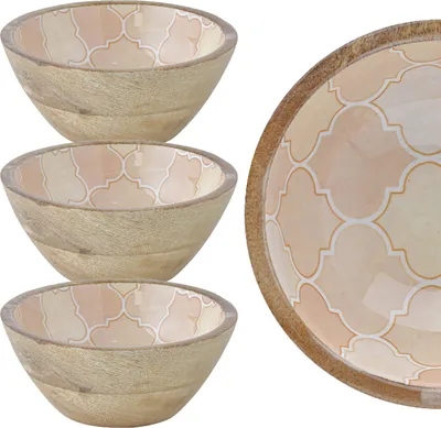 Productafbeelding van Set van 3 schalen: sierkom, sleutelschotel, kom. -1-