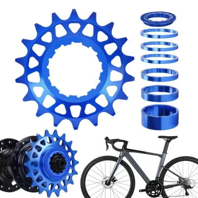 Image de Pignon de chaîne de vélo, 16 dents/18 dents, pour corps de moyeu à roue libre