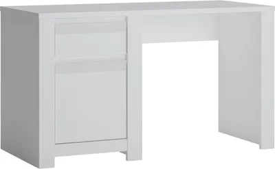 Produktbild von Schreibtisch weiß 130 cm NAVA-129