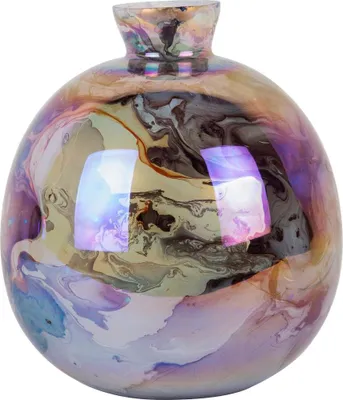 Produktbild von Present Time - Vase Melange Bottle - Braun - Ø23cm