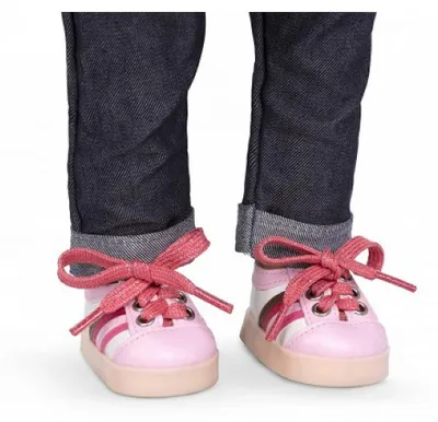 Produktbild von Our Generation Puppenkleidung Rosa leuchtende Turnschuhe für Puppe 46 cm
