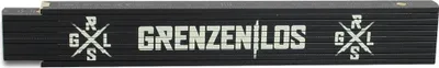 Produktbild von Grenzen|Los - Ohne uns geht nichts - Zollstock schwarz