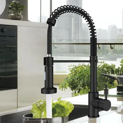 Produktbild von Kuchyňská baterie Pull-Out Shower Tap z nerezové oceli Dřezová baterie