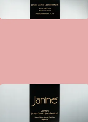Produktbild von Janine ELASTIC Spannbetttuch 5002 .  150 X 200 zartmauve