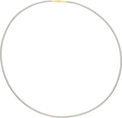 Produktbild von JuwelmaLux Halsreif 585/000 (14 Karat) Gold und Edelstahl JL30-05-2627 45 cm