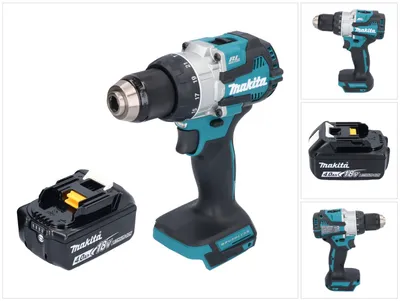 Produktbild von Makita DHP 489 M1 Akku Schlagbohrschrauber 18 V 73 Nm Brushless + 1x Akku 4,0 Ah - ohne Ladegerät