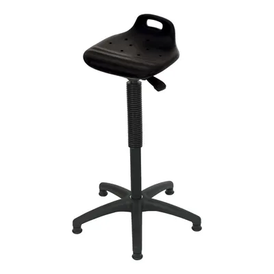 Produktbild von STIER Stehhilfe mit Gleitern Sitzhöhe 640-890 mm PolyurethanSitz mit Tragegriff