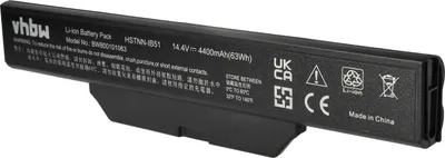 Produktbild von vhbw Akku Ersatz für HP Compaq HSTNN-I39C, HSTNN-FB52, HSTNN-IB51, HSTNN-I40C, HSTNN-LB51, HSTNN-IB52 für Notebook (4400 mAh, 14,4 V, Li-Ion)