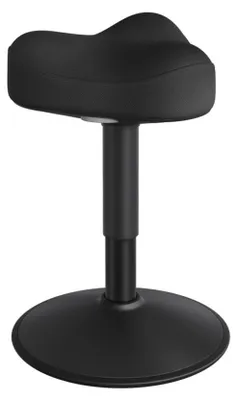 Zdjęcie produktu dla Stołek aktywny regulowany 48-65,5 cm, Atramentowo czarny