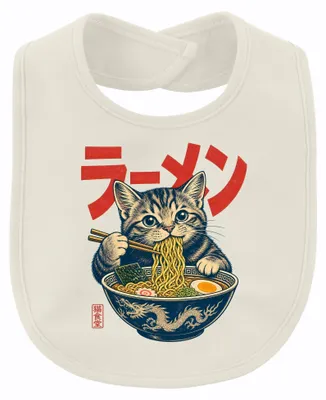 Zdjęcie produktu dla Ramen, Kot, Japonia, Urocze, Anime, Zupa ramen, Japonia, Styl Y2K, Manga, Śliniak dla dziecka, Motyw: Natura, Uniwersalny rozmiar